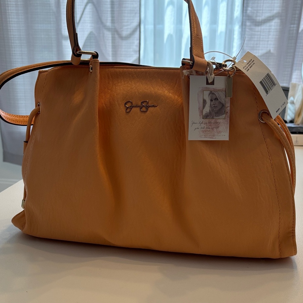 Jessica Simpson Vibrant Orange Shoulder Bag